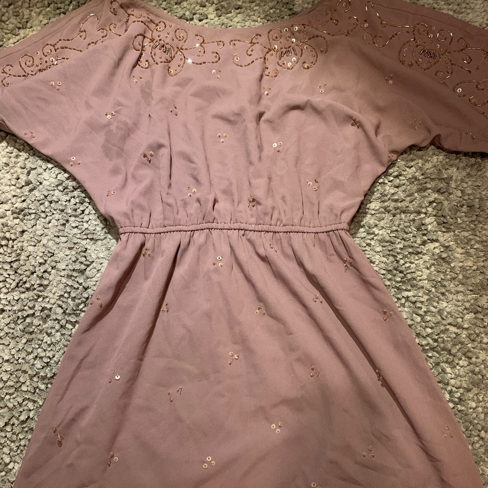 Purple dress